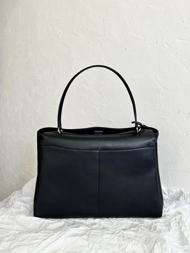 Balenciaga original calfskin rodeo large handbag 7897442 black