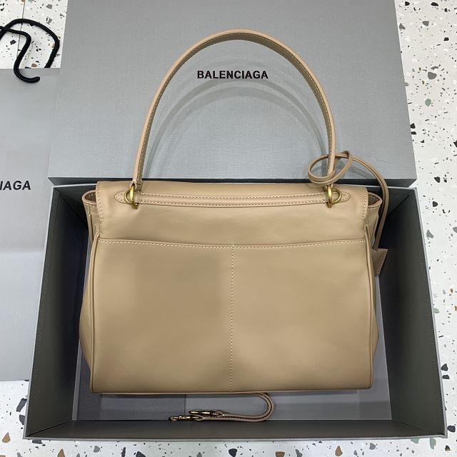 Balenciaga original calfskin rodeo medium handbag 7897722 apricot