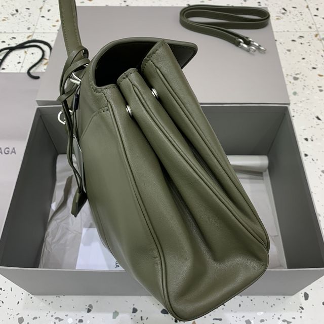 Balenciaga original calfskin rodeo medium handbag 7897722 green