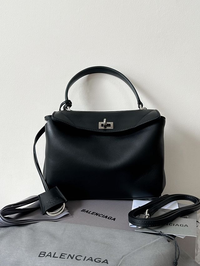 Balenciaga original calfskin rodeo mini handbag 7954562 black