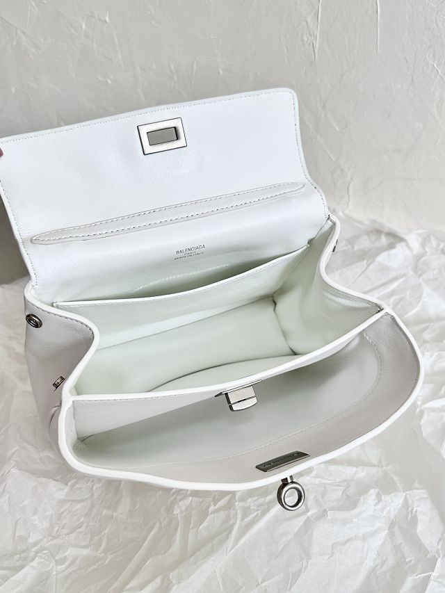 Balenciaga original calfskin rodeo mini handbag 7954562 white