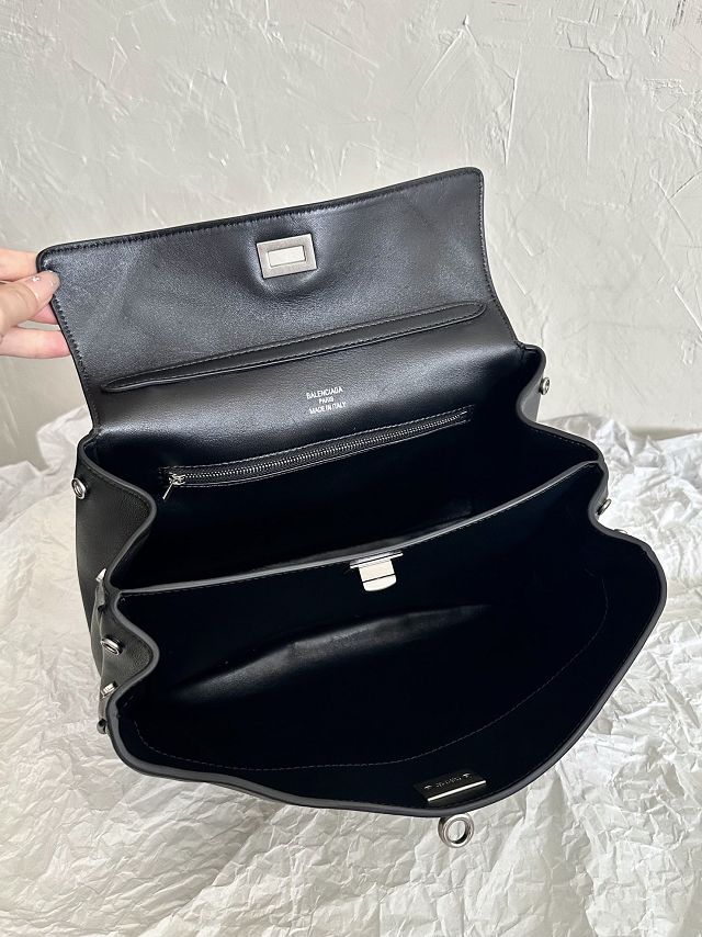 Balenciaga original calfskin rodeo small handbag 7897792 black