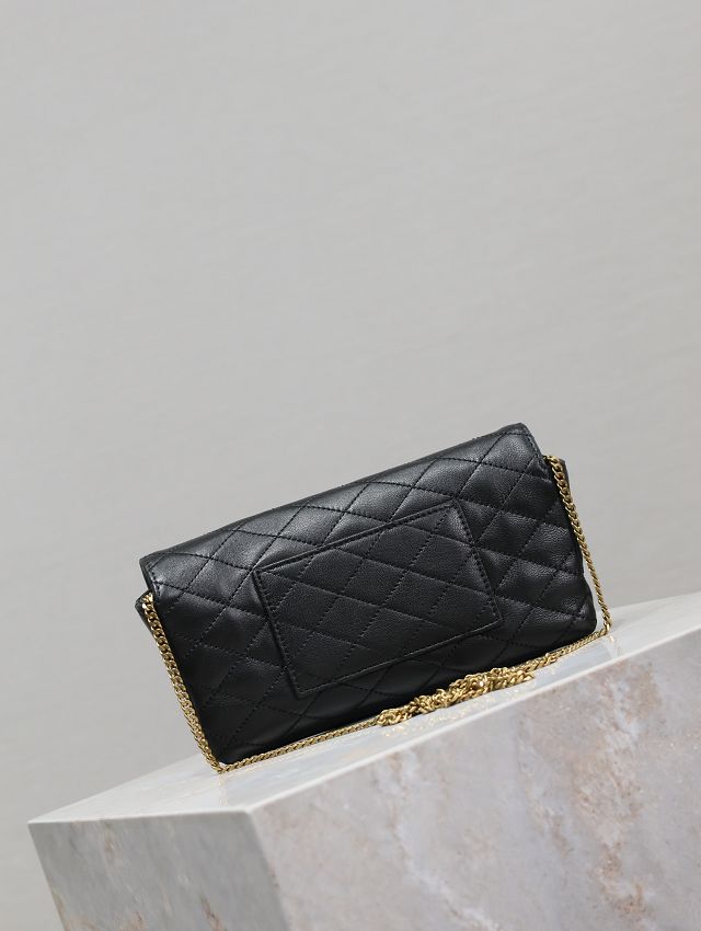 YSL original lambskin gaby phone case 742579 black