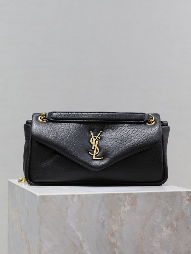 YSL original lambskin calypso small bag 734153 black