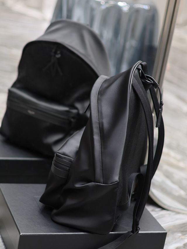 YSL original silk large city backpack 326865 black