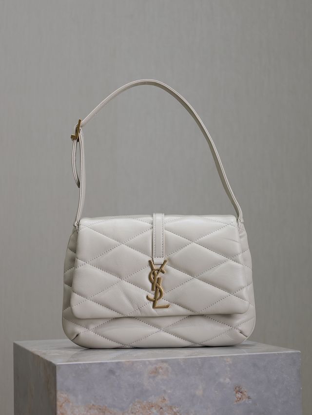 YSL original lambskin le 5A7 shoulder bag 698567 white