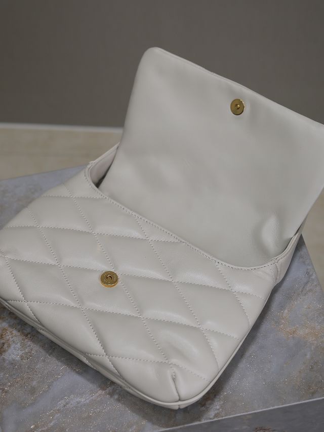 YSL original lambskin le 5A7 shoulder bag 698567 white