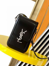 YSL original box calfskin solferino mini bag 753963 black