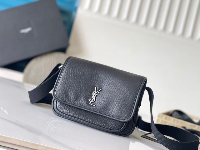 YSL original calfskin niki baby bag 633151 black