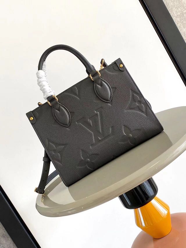 Louis vuitton original calfskin onthego pm M12513 gun