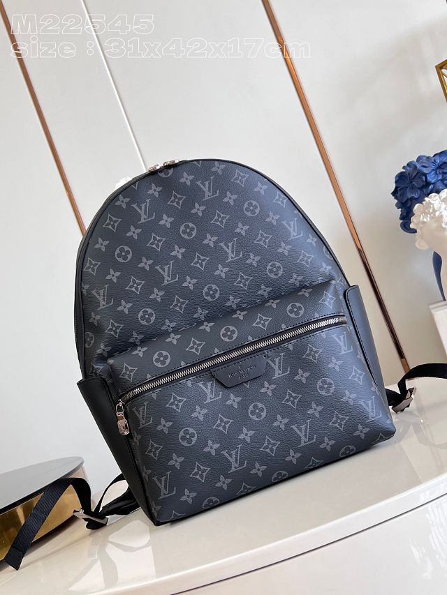 Louis vuitton original monogram eclipse discovery backpack M22545