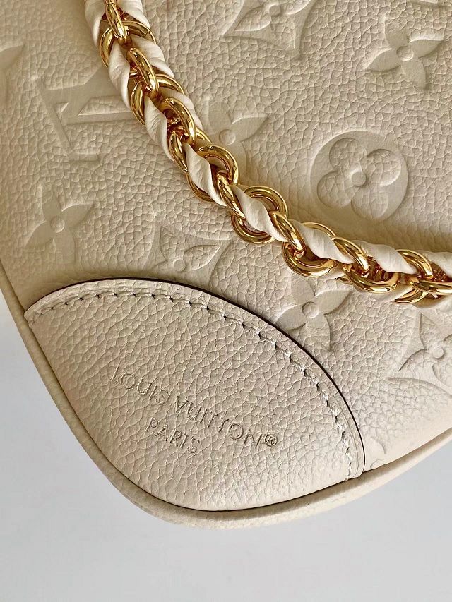 Louis vuitton original calfskin boulogne pm M12930 white