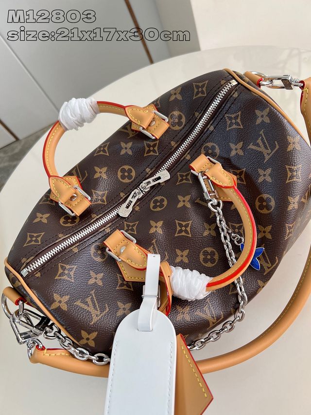 Louis vuitton original monogram canvas speedy soft 30 crafty M12803