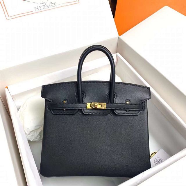 Hermes original swift leather birkin 30 bag H30-5 black