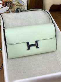 Hermes original epsom leather constance to go CT0020 vert fizz