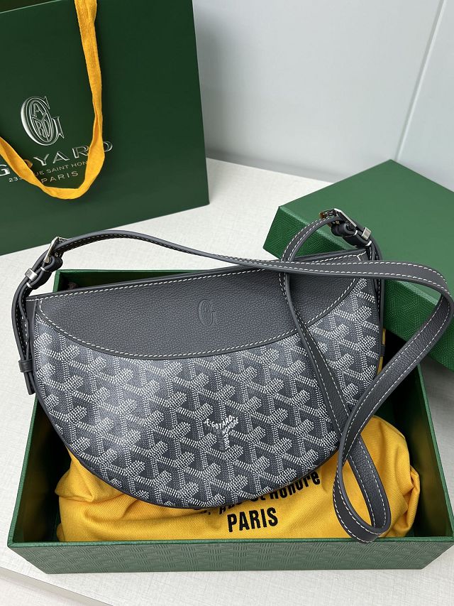 Goyard original canvas hirondelle bag GY0119 grey