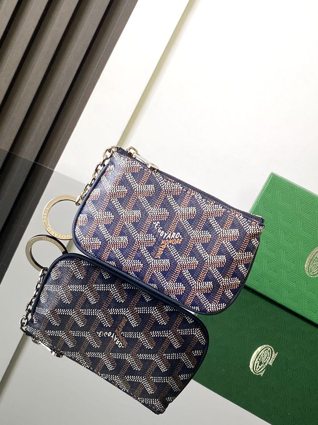 Goyard original canvas sesame coin purse GY0117