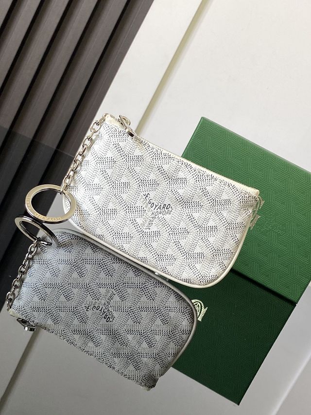 Goyard original canvas sesame coin purse GY0117