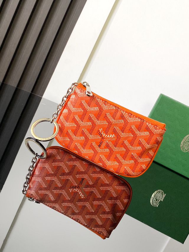 Goyard original canvas sesame coin purse GY0117