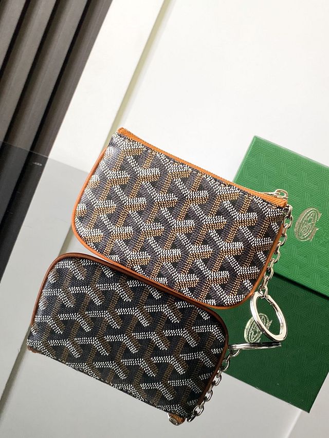 Goyard original canvas sesame coin purse GY0117