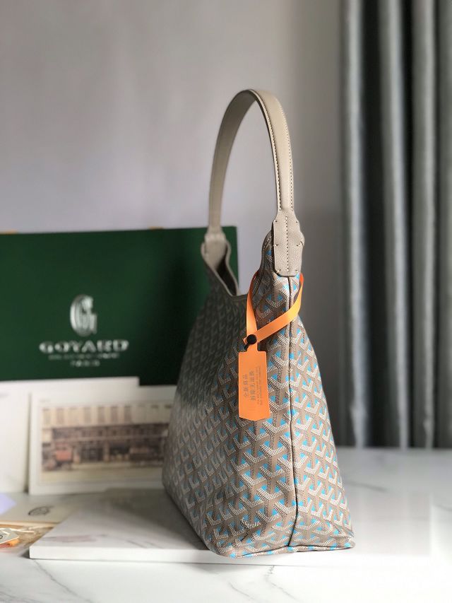 Goyard original canvas boheme hobo bag GY0094 blue