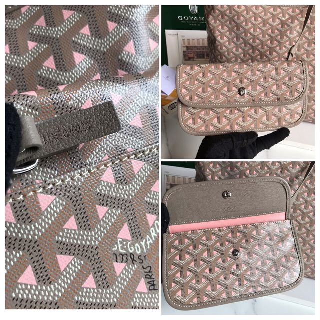 Goyard original canvas boheme hobo bag GY0094 pink