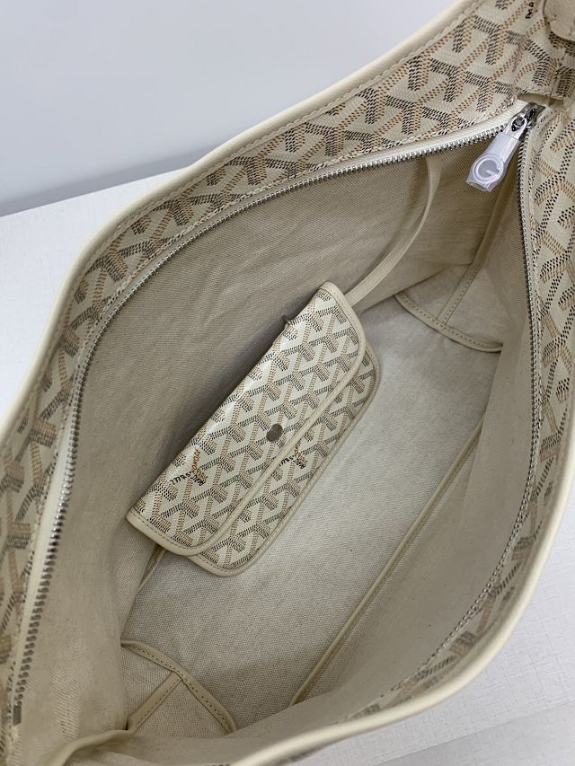 Goyard original canvas boheme hobo bag GY0094 sand