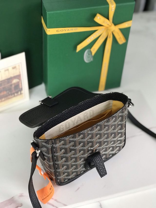 Goyard original canvas grand bleu PM GY0121 black