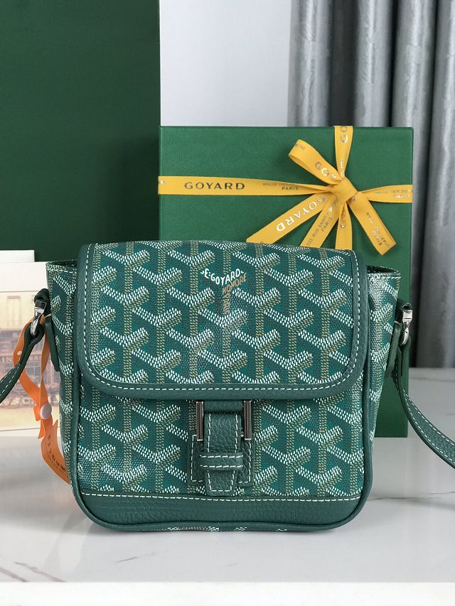 Goyard original canvas grand bleu PM GY0121 green