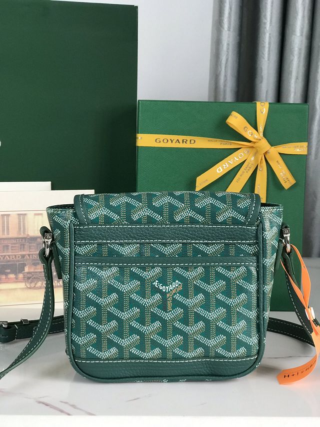 Goyard original canvas grand bleu PM GY0121 green