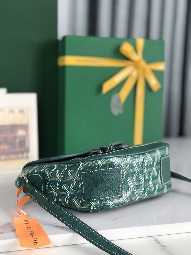 Goyard original canvas grand bleu PM GY0121 green