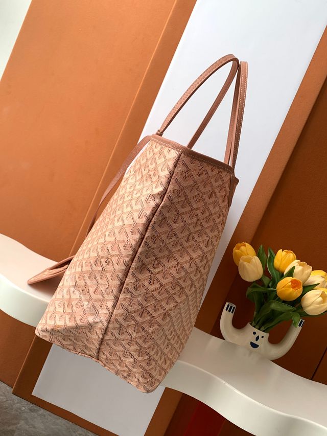 Goyard original canvas saint louis GM bag GY0083 pearly pink