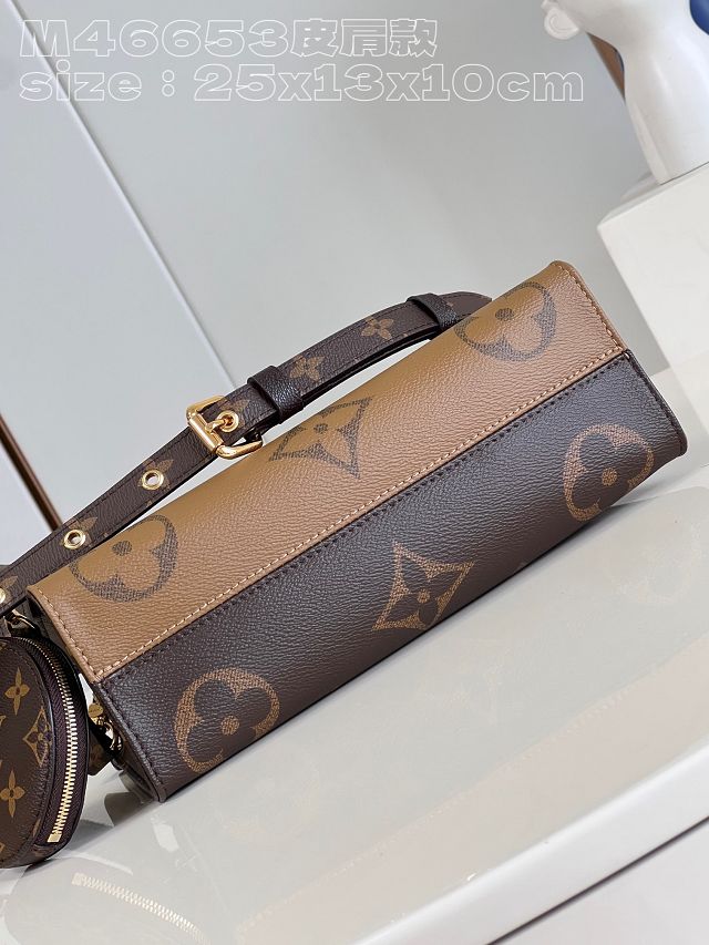 Louis vuitton original monogram canvas onthego east west M46653