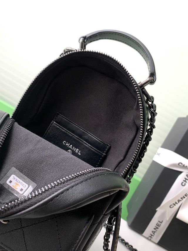 CC original calfskin mini backpack AP3753 allblack