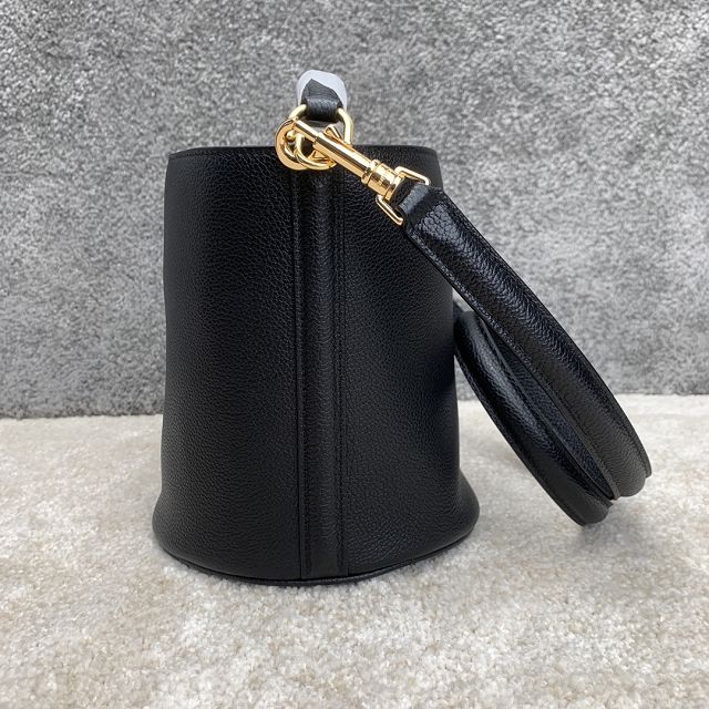 Celine original calfskin mini bucket 16 bag 197573 black