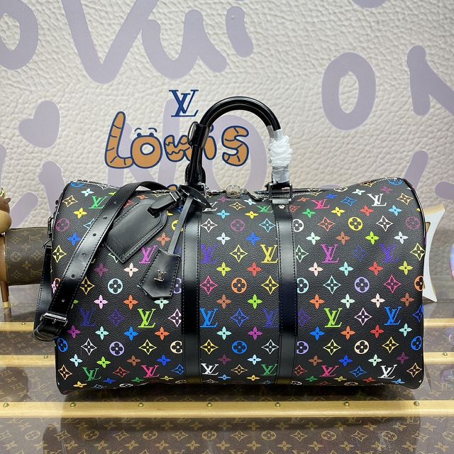 Louis vuitton original monogram canvas keepall 50 M13745