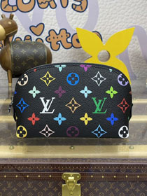 Louis vuitton original monogram canvas cosmetic pouch PM M13744