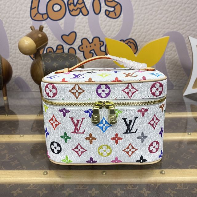 Louis vuitton original monogram canvas nice mini cosmetic case M13747