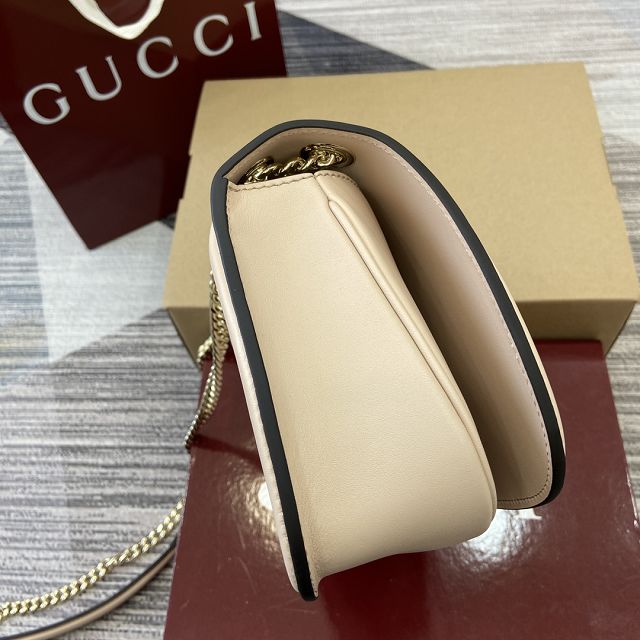 GG original calfskin blondie medium shoulder bag 815715 light pink