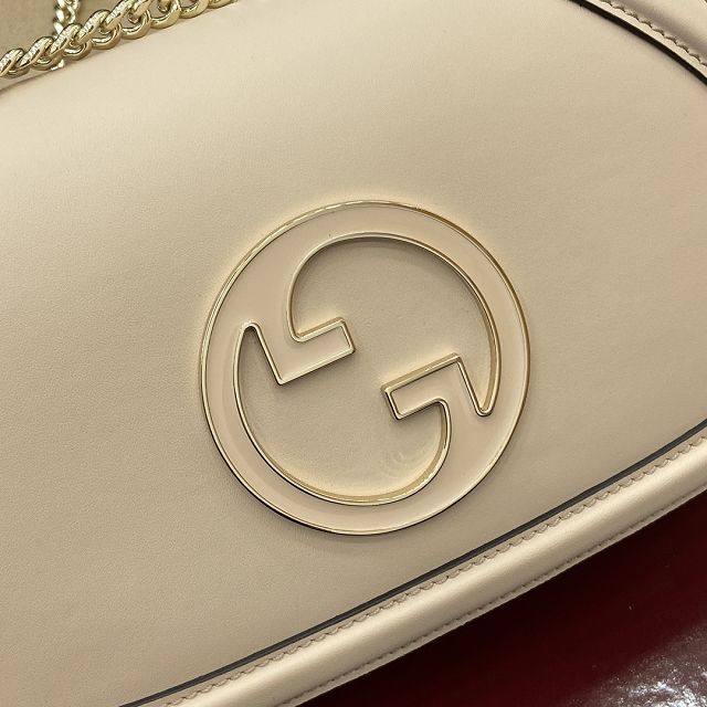 GG original calfskin blondie medium shoulder bag 815715 light pink