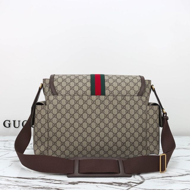GG original canvas large changing bag 819287 brown