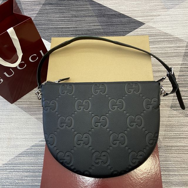 GG original calfskin body shoulder bag 801887 black