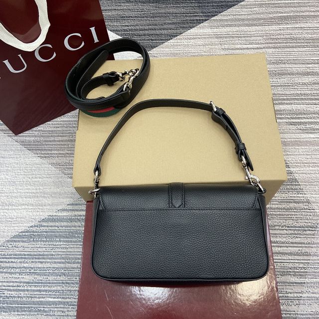 GG original calfskin small crossbody bag 821623 black