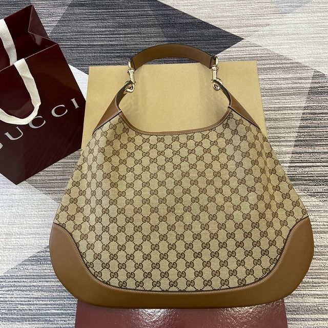 GG original canvas B large shoulder bag 815924 brown