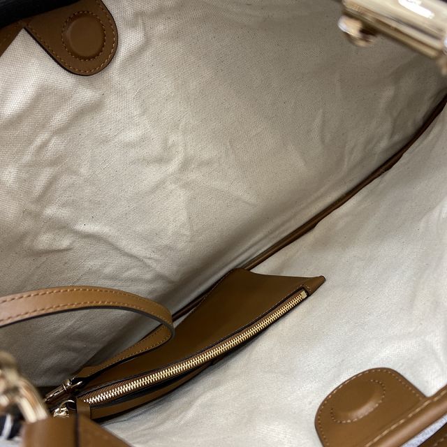 GG original canvas B large shoulder bag 815924 brown