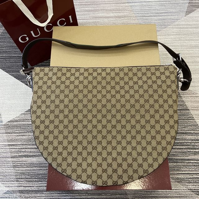 GG original canvas large body shoulder bag 800194 brown