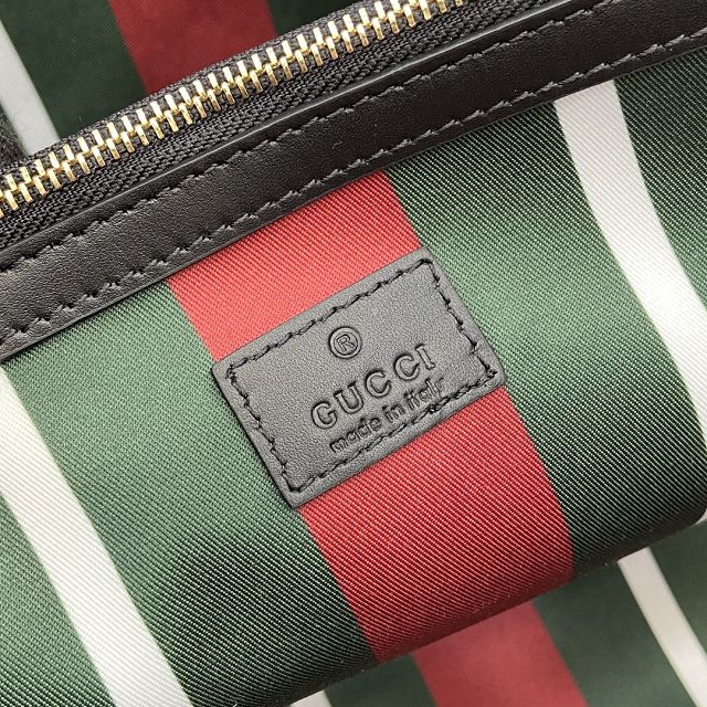 GG original canvas emblem maxi tote bag 815212 black