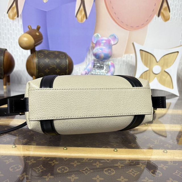 Louis vuitton original calfskin nano biker handbag M14623 grey