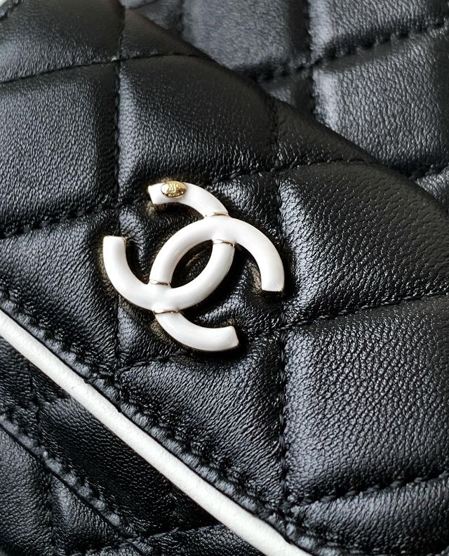 CC original lambskin mini backpack AP4514 black