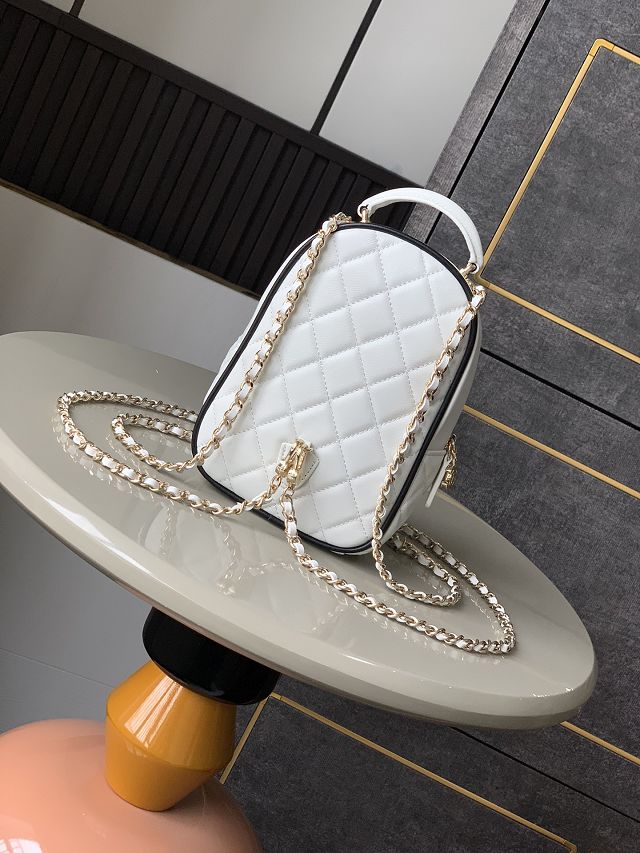 CC original lambskin mini backpack AP4514 white